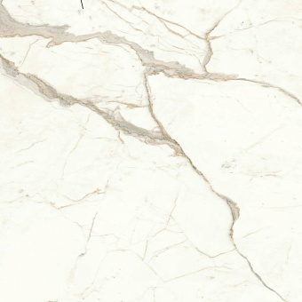 Лаппатированный керамогранит Atlas Concord Италия Marvel Shine A4RP Calacatta Prestigio Lappato 160х160см 2,56кв.м.