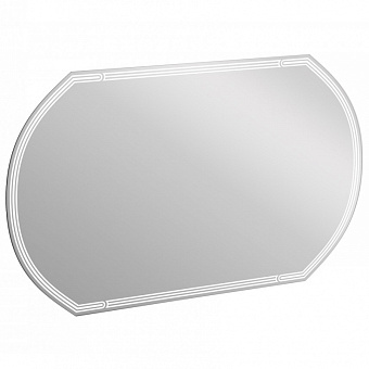 Зеркало CERSANIT LED KN-LU-LED090*100-d-Os 60х100см с антизапотеванием/с подсветкой