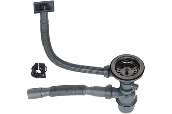 Мойка кухонная MELANA ProfLine D7851HB-R 78х51см графит