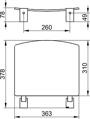 Стул для душа Keuco Plan 14980010051