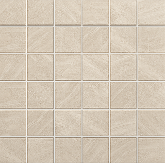 Керамическая мозаика ESTIMA Gabbro Mosaic/GB01_NS/30x30/5x5 бежевый 30х30см 0,09кв.м.