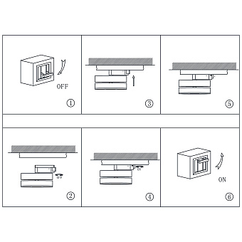 Трековый светильник Maytoni Magic TR006-1-12W3K-B 12Вт LED чёрный для однофазного трека