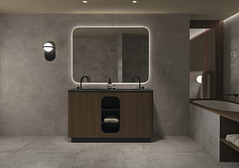 Матовый керамогранит PERONDA CERAMICAS Downtown 29697 Grey SP R 60х120см 1,44кв.м.