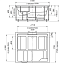 Мини бассейн СПА RADOMIR ЦЕЗАРЬ 1-30-0-0-0-0501П 1890х1740х69см 0,85куб.м