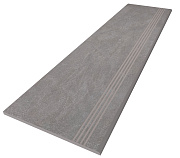 Плитка для ступеней ESTIMA Spectrum Steptrade/SR01_NS/30x120 серый 120х30см 0,36кв.м. матовая