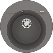 Мойка кухонная LEMARK SULA 500 9910005 50х50см серый шелк