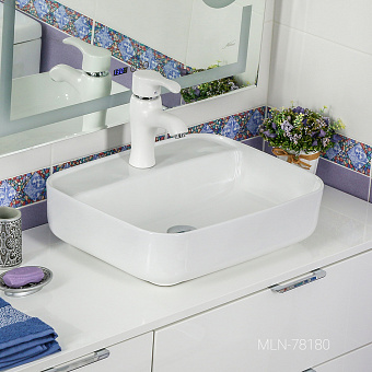 Раковина накладная MELANA 78180-805 51х41см