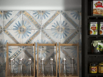 Напольная плитка PERONDA CERAMICAS Francisco Segarra 21936 Blue 45х45см 1кв.м. матовая