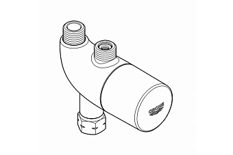 Смеситель для раковины GROHE Grohtherm Micro 34487000 хром