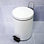 Мусорное ведро WASSERKRAFT K-635WHITE белый 5л с педалью