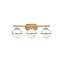 Бра Hinkley hollis HK-HOLLIS3-O-HB-BATH 180Вт E14