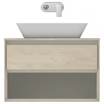 Столешница IDEAL STANDARD CONNECT AIR E0849UK ДСП 44,2х80,4см wood light brown + matt light brown