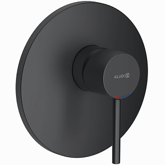 Смеситель для душа KLUDI Bozz 386553976 чёрный