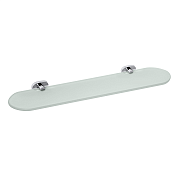 Полка в ванную овальная BEMETA OVAL 118402031 1-ярусная 14,5х52см глянец