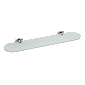 Полка в ванную овальная BEMETA OVAL 118402031 1-ярусная 14,5х52см глянец