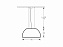 Светильник подвесной M3Light DOME_P 23122010 17Вт LED
