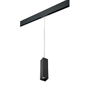 Трековый светильник Lightstar Rullo PRORP6397 50Вт GU10 чёрный для однофазного трека