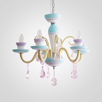 Люстра потолочная ImperiumLOFT Teatime 167614-26 300Вт 5 лампочек E14