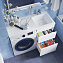 Тумба с раковиной IDDIS Optima Home OPH11RBi95K 48х110х89см