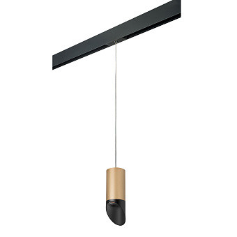 Трековый светильник Lightstar Rullo PRORP44037 50Вт GU10 золотой для однофазного трека