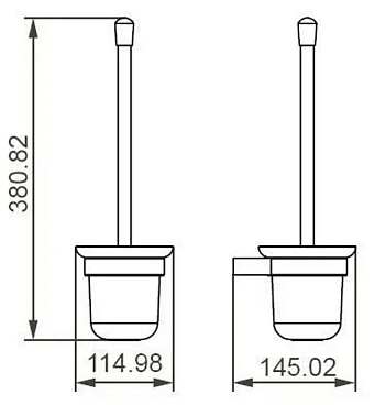 Ёршик AQUANET 5600 5688MB чёрный