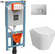 Инсталляция с унитазом VITRA Integra 
Round 9004B003-7202