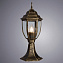 Светильник ландшафтный Arte Lamp PEGASUS A3151FN-1BN 60Вт IP54 E27 золотой/чёрный
