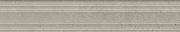 Бордюр KERAMA MARAZZI Монсеррат BLF007R серый светлый матовый обрезной 7,3х40см 0,029кв.м.