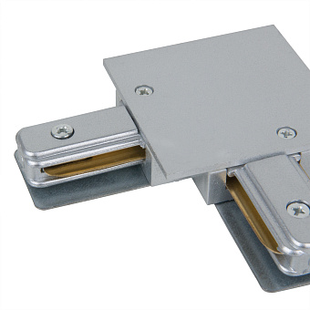 Коннектор Elektrostandard a050164 TRCM-1-1-L-CH серебряный для однофазного трека
