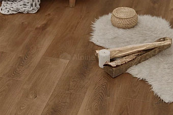 Виниловый ламинат Alpine Floor Дуб насыщенный ЕСО 7-7 1524х180х8мм 43 класс 2,2кв.м