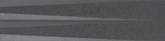 Настенная плитка WOW Stripes 108935 Transition Graphite Stone 7,5х30см 0,51кв.м. матовая