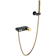 Смеситель для ванны Boheme Stick 123-BG.2 чёрный