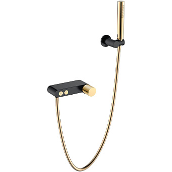 Смеситель для ванны Boheme Stick 123-BG.2 чёрный