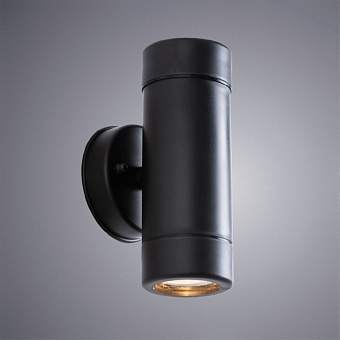 Светильник фасадный Arte Lamp ATLAS A3503AL-2BK 7Вт IP44 GU10 чёрный