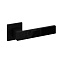 Дверная ручка нажимная Code Deco Slim H-30111-A-BLM/B чёрный матовый