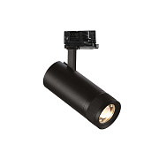 Трековый светильник IDEAL LUX EOS 276182 12Вт LED чёрный для трёхфазного трека