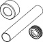 Патрубок Tece 9221011 d4,5см