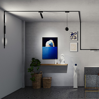 Трековый светильник Novotech SHINO 359098 SMAL 12Вт LED матовый для низковольтного трека
