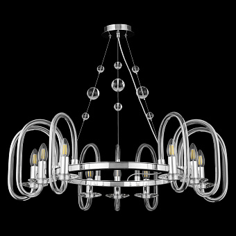 Люстра подвесная Maytoni Taro MOD026PL-09CH 60Вт 9 лампочек E14