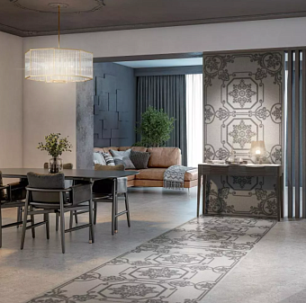 Декор KERAMA MARAZZI Про Лаймстоун VT\A507\SG5918R серый 119,5х238,5см 2,85кв.м.
