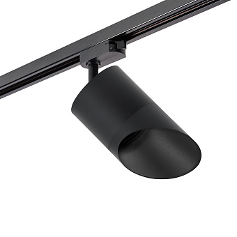 Трековый светильник Lightstar Rullo R1T348787 15Вт GX53 чёрный для однофазного трека
