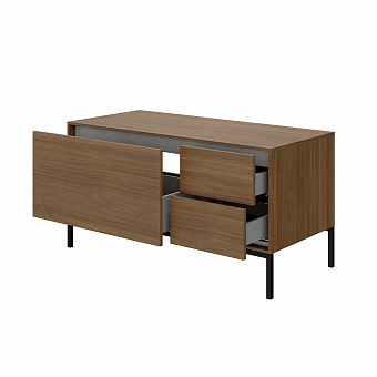 Тумба под раковину подвесная KERAMA MARAZZI Atollo AT.110.WD 50х110х40,4см