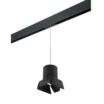 Трековый светильник Lightstar Rullo PRORP3487487 15Вт GX 5.3 чёрный для однофазного трека