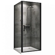 Угловое ограждение Abber Sonnenstrand AG04090B-S90B 195х90см стекло прозрачное