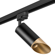 Трековый светильник Lightstar Rullo R1T437140 50Вт GU10 золотой для однофазного трека