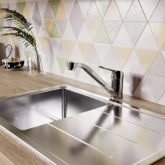 Смеситель для кухни IDEAL STANDARD CERAFLEX BC129AA поворотный излив хром