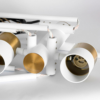 Люстра потолочная Lussole GILBERT LSP-8828 500Вт 10 лампочек GU10