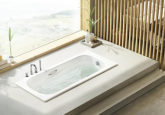 Ванна стальная ROCA Princess N 7.2204.E.000.0 150х75см пристенная