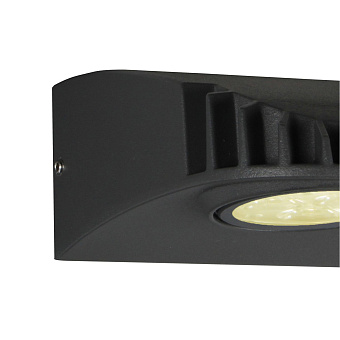 Светильник фасадный Favourite Versus 3029-1W 7,5Вт IP54 LED чёрный