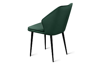 Кухонный стул AERO 50х63х82см велюр/сталь Dark Green